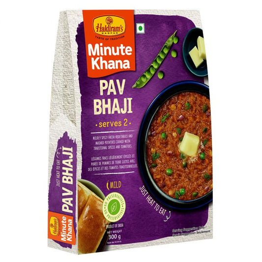 Haldirams Pav Bhaji Ready To Eat 300g