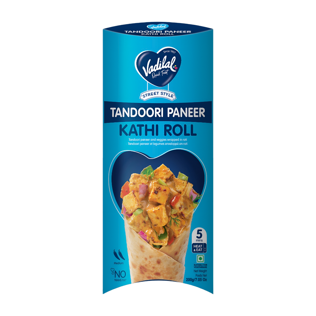 Vadilal Tandoori Paneer  Kathi Roll 200g