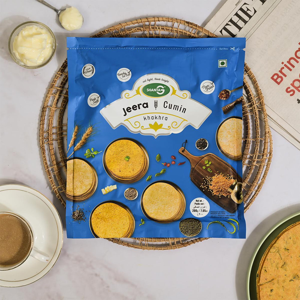 Shanta G Jeera Khakhra 200g