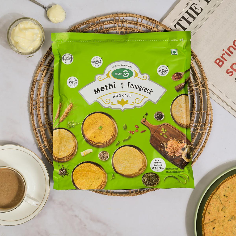 Shanta G Methi Khakhra 200gm
