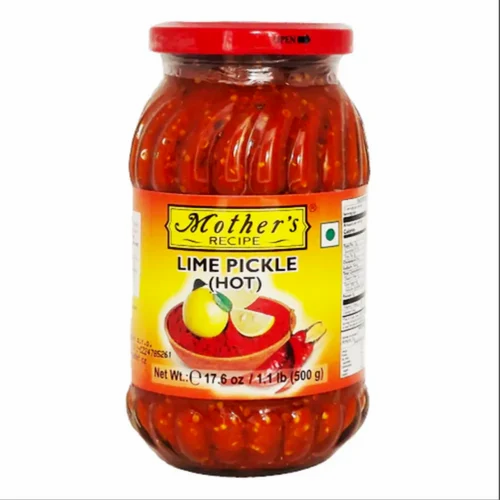 Mothers Recipe Lime Pickle Hot 500g