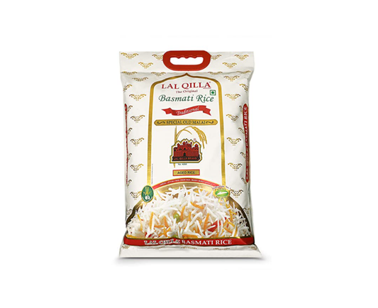Lal Qilla Basmati Rice - Traditional (White) 5Kg