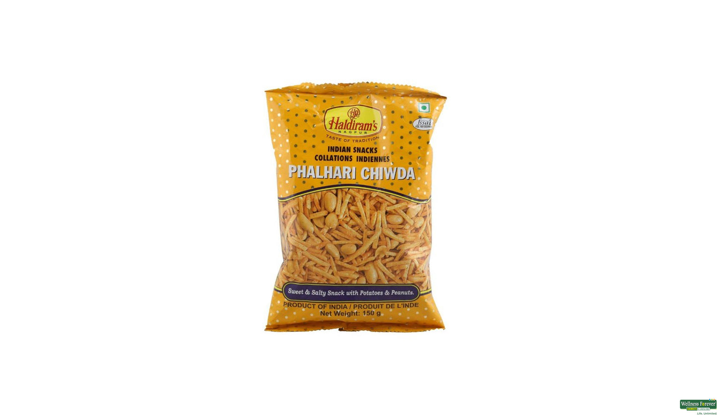 Haldiram Ngpr Phalhari Chiwda 150g