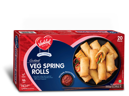 Vadilal Roll Veg Spring  350g